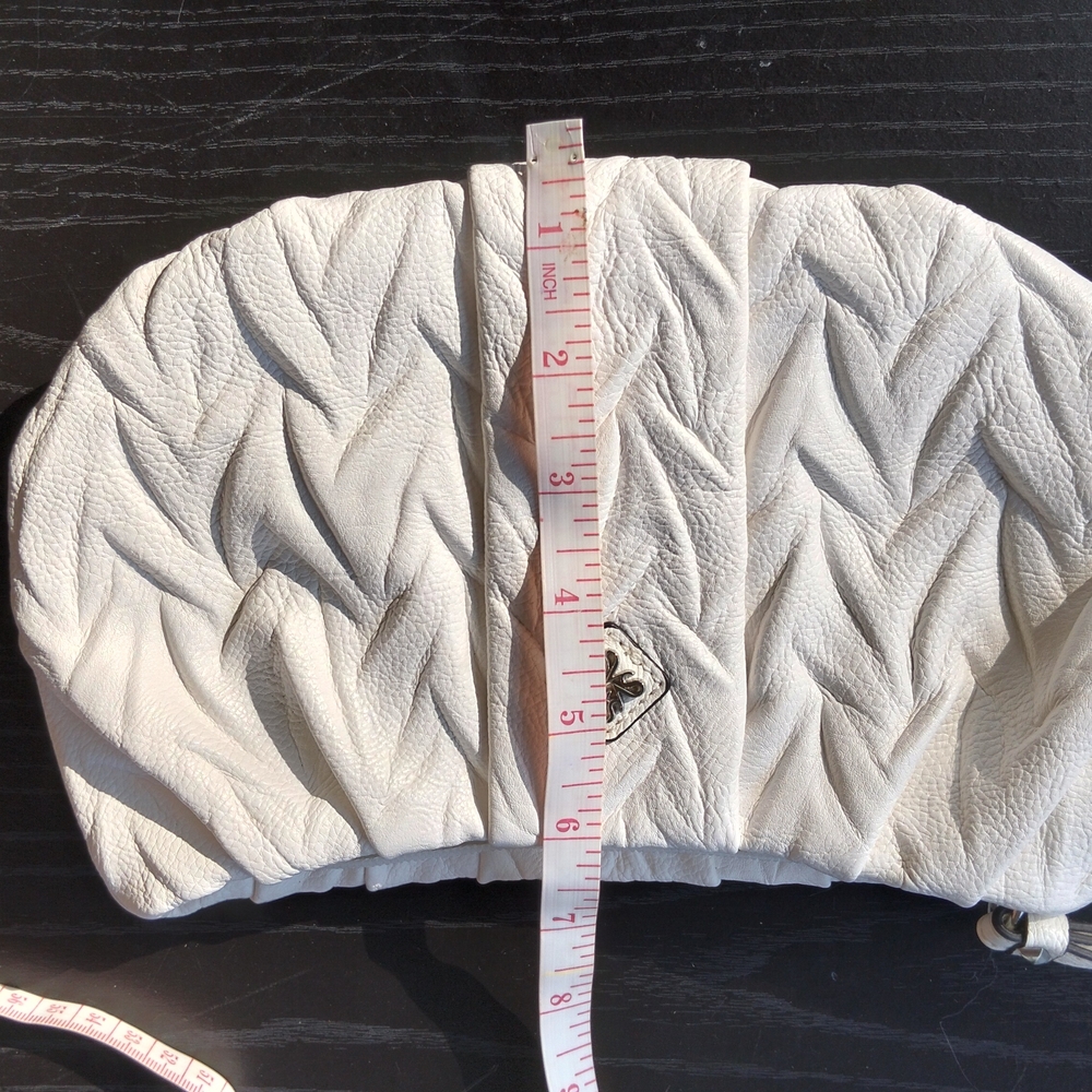 Elegant White Clutch Bag